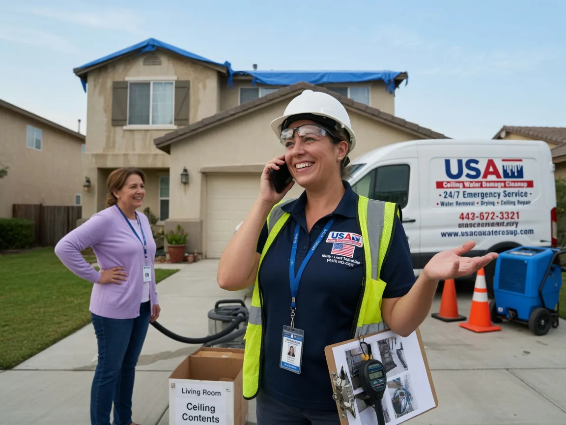 Ceiling Water Damage Restoration Fairfield, IA FAQs
